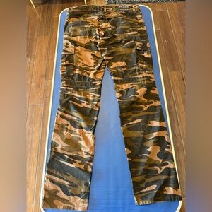 Balmain Men’s Camouflage Cargo Pants